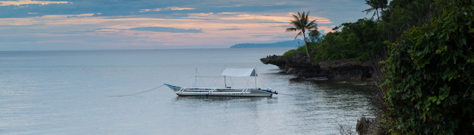 Philippine sunset at Bohol